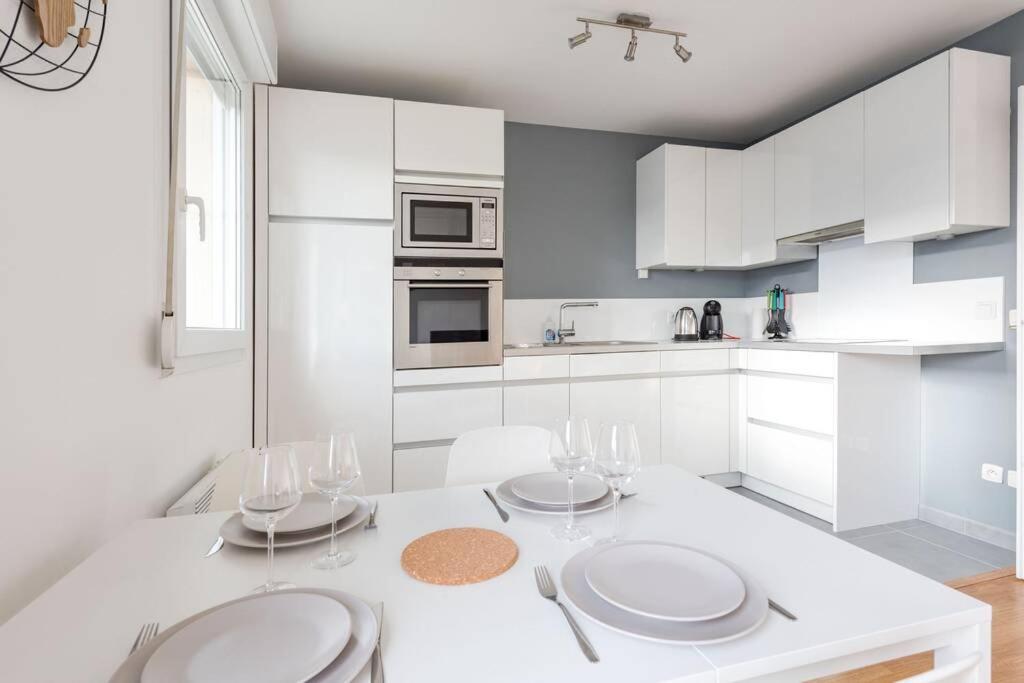 Crystal Apartment Disneyland Bmyguest Montevrain Bagian luar foto